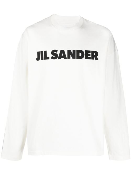 T-shirt a maniche lunghe con logo JIL SANDER | J22GC0136J45148102